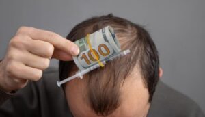 Le coût d'une greffe de cheveux