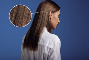 Évolution de couleur et texture dans la greffe capillaire