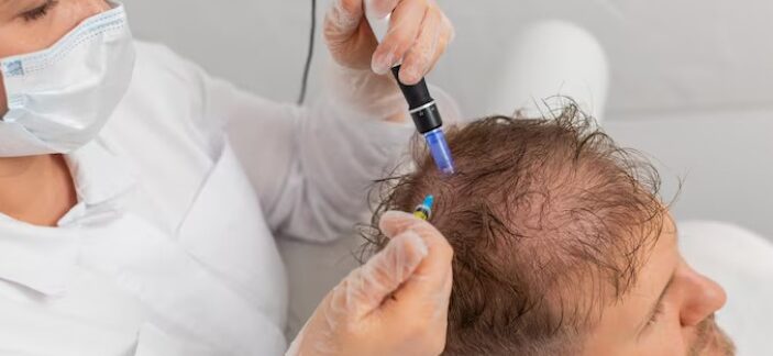 PRP + greffe : résultats combinés avant/après