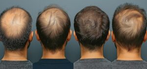 Journal photo mensuel : progrès avant/après documentés de votre greffe de cheveux