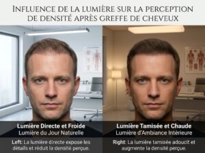 Comment la lumière modifie la perception de densité