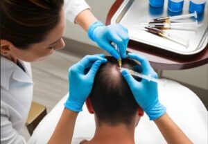 Greffe de cheveux et traitements médicamenteux
