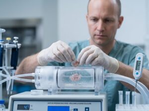 Les cellules souffrent d'hypoxie lorsque l'apport de sang et d'oxygène s'arrête brutalement durant la phase de prélèvement Ice FUE