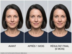 Exemple de photos avant-après avec même angle